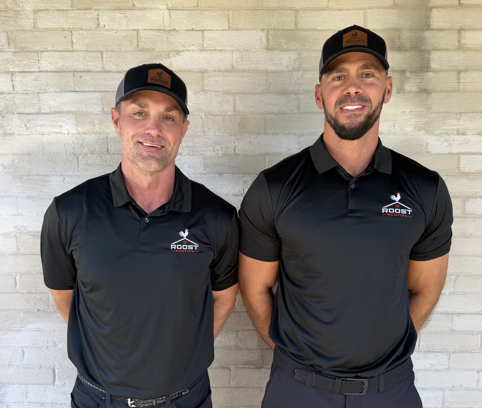 Roost Roofing co-founders James Hooper and Austin Wyrick